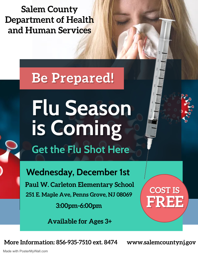 Flu Season is Coming: get your free flu shot here